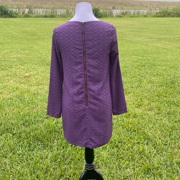 Prana Cece Purple Geo Dress - Picture 3 of 11